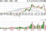 平治信息中标算力服务采购项目 成交金额约4.68亿元