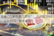 公募基金“几家欢喜几家愁”：年内超500只新基成立，还有95只“黯然离场”