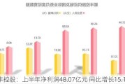 顺丰控股：上半年净利润48.07亿元 同比增长15.1%