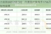 王力安防(605268.SH)：向激励对象授予1756万股限制性股票