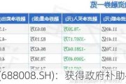 澜起科技(688008.SH)：获得***补助4600万元