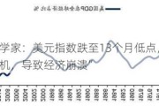 美国经济学家：美元指数跌至13个月低点，可能“引发美元危机，导致经济崩溃”