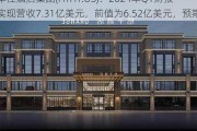 华住酒店集团(HTHT.US)：2024年Q1财报实现营收7.31亿美元，前值为6.52亿美元，预期