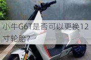 小牛G6T是否可以更换12寸轮胎？