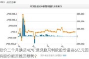 股价三个月跌超40% 理想股东利欧股份最高6亿元回购股份能否挽回颓势？