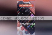 日经 225 指数：触及 38000 点 涨超 3.5%