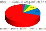 中国核电：上半年累计商运发电量同比增长4.43%