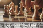 周大福：前两月销售不佳，股价大跌，中金下调目标价至 10.76 港元