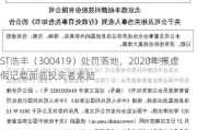 ST浩丰（300419）处罚落地，2020年报虚假记载面临投资者索赔