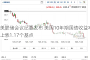 美联储会议纪要发布 美国10年期国债收益率上涨1.17个基点