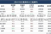 科技龙头震荡调整，资金连续扫货！科技ETF（515000）单日再获5***万元净申购，近20日吸金7600万元