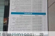 民生银行(01988)：龚志坚获批任业务总监，2024年5月27日就职