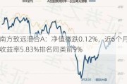 南方致远混合A：净值微跌0.12%，近6个月收益率5.83%排名同类前9%