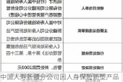 中国人寿新疆分公司因人身保险新型产品超犹豫期回访受到处罚