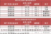 【29日资金路线图】有色金属板块净流入近59亿元居首 龙虎榜机构抢筹多股