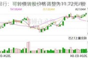 杭州银行：可转债转股价格调整为11.72元/股