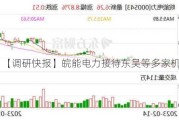 【调研快报】皖能电力接待东吴等多家机构调研