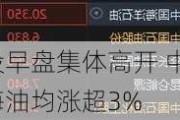 石油股早盘集体高开 中石油及中海油均涨超3%