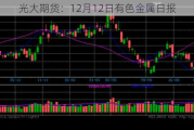 光大期货：12月12日有色金属日报