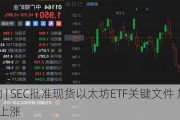 港股异动 | SEC批准现货以太坊ETF关键文件 加密货币ETF全线上涨