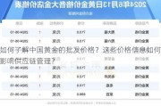 如何了解中国黄金的批发价格？这些价格信息如何影响供应链管理？