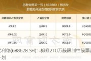 优利德(688628.SH)：拟推210万股限制性股票激励计划