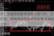 突发暴跌！微盘股指数单周最大跌15%，后市如何演绎？机构：短期或存在技术性反弹 长期的风险因素不容忽视