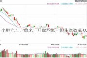 小鹏汽车、蔚来：开盘均涨，恒生指数涨 0.56%