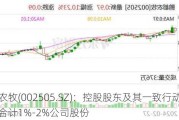 鹏都农牧(002505.SZ)：控股股东及其一致行动人拟增持合计1%-2%公司股份