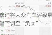 穆迪将大众汽车评级展望下调至“负面”