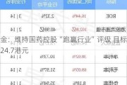 中金：维持国药控股“跑赢行业”评级 目标价24.7港元