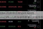 波音(BA.US)称供应商Spirit AeroSystems(SPR.US)机身缺陷数量已大幅降低