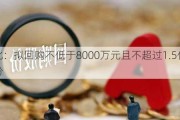 泸天化：拟回购不低于8000万元且不超过1.5亿元公司股份