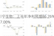 川宁生物：上半年净利预增86.76%-97.00%