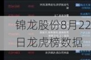 锦龙股份8月22日龙虎榜数据