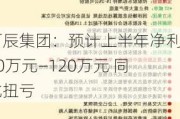 万辰集团：预计上半年净利80万元―120万元 同比扭亏