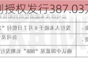 中国奥园根据特别授权发行387.03万股新股