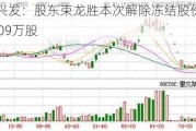 中电兴发：股东束龙胜本次解除冻结股份数量为1109万股