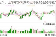 中润光学：上半年净利润同比增长182.33% 拟10派1元