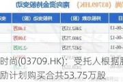 赢家时尚(03709.HK)：受托人根据股份奖励计划购买合共53.75万股