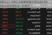 美股异动 | 华纳兄弟探索频道公司涨超4.5% 消息称其本周将进一步裁员