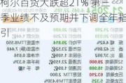 柯尔百货大跌超21% 第三季业绩不及预期并下调全年指引