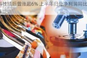 元征科技绩后曾涨超6% 上半年归母净利润同比增加134.41%