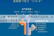 上海：推进新型工业化，支持创新产品应用，实施超级应用场景开放计划