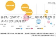 赛维时代(301381)：品牌化出海战略卓有成效 营收和业绩实现快速增长