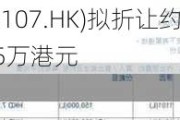 威诚国际控股(08107.HK)拟折让约7.28%配售最多855万股 净筹5895万港元