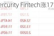 美股异动丨Mercurity Fintech涨17.88%，为涨幅最大中概股