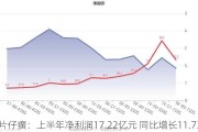 片仔癀：上半年净利润17.22亿元 同比增长11.73%