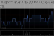 创维集团(00751)6月11日斥资1383.21万港元回购459.4万股