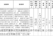 金城医药董事长因涉嫌操纵证券市场被立案 公司股价曾因合成生物概念现“过山车”